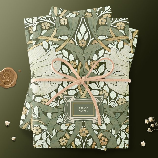 Feuille De Papier Cadeau William Morris (Créateur téléchargé)