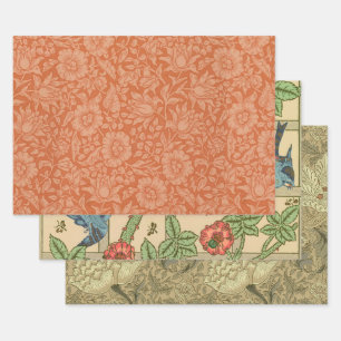 Feuille De Papier Cadeau William Morris Mallow Fond d'écran floral