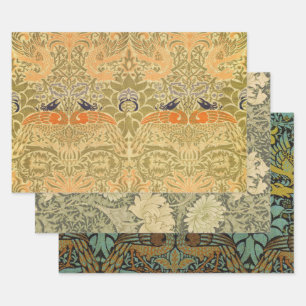 Feuille De Papier Cadeau William Morris Peacock & Dragon Arts & Artisanat