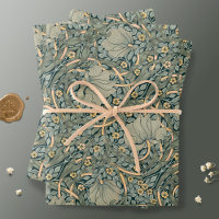 William Morris Pimpernel Gold Sage Green