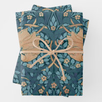 William Morris Pimpernel Motif Vintage Enveloppeme