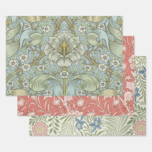 Feuille De Papier Cadeau William Morris Spring Thicket : Floral antique