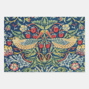 Feuille De Papier Cadeau William Morris - Thief aux fraises