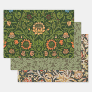 Feuille De Papier Cadeau William Morris Violet et Columbine Art Rug