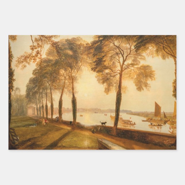 Feuille De Papier Cadeau William Turner - Mortlake Terrace (Devant)