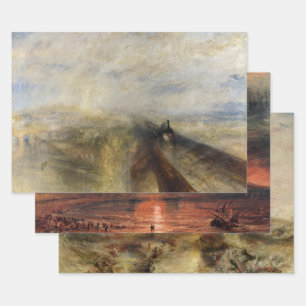 Feuille De Papier Cadeau William Turner - Sélection de chefs-d'oeuvre