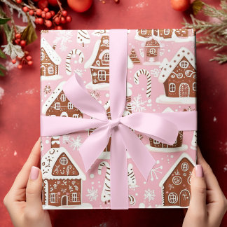 Feuille De Papier Cadeau Wonderland Winter