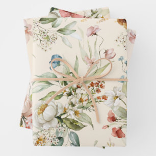 Feuille De Papier Cadeau WP Hollandais Still Life Grand Floral 19x29 (3)
