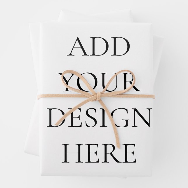 Feuille De Papier Cadeau Wrapping Paper (En situation)