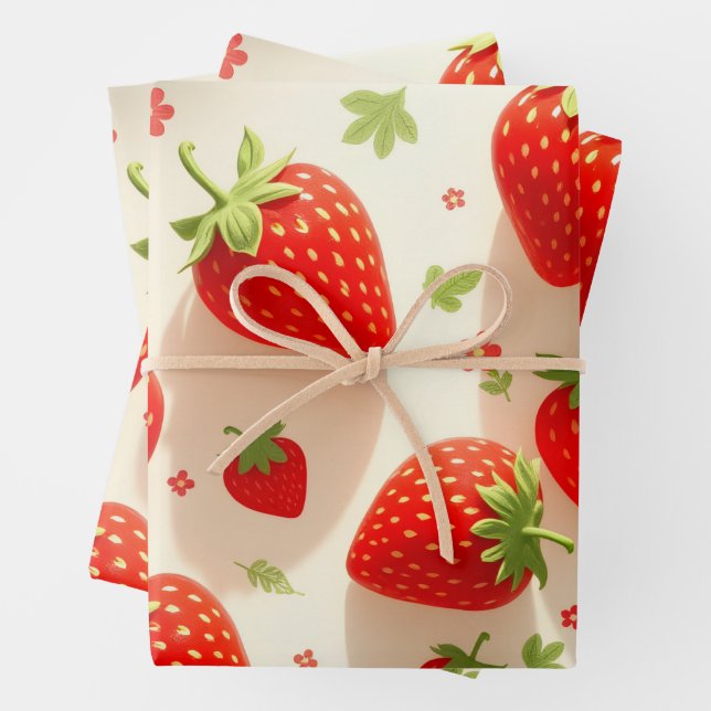 Feuille De Papier Cadeau Wrapping paper (En situation)