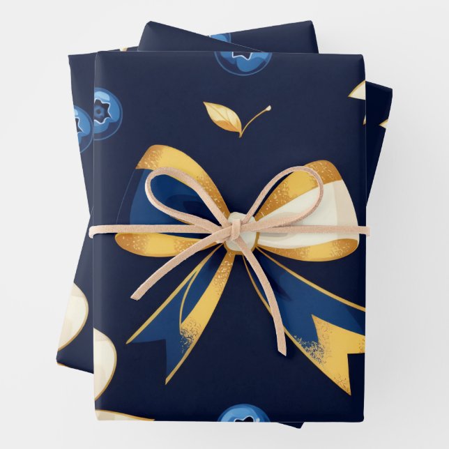 Feuille De Papier Cadeau Wrapping paper (En situation)