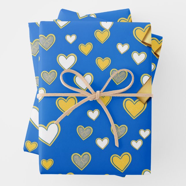 Feuille De Papier Cadeau Wrapping paper (En situation)