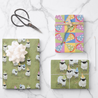 Feuille De Papier Cadeau wrapping paper set
