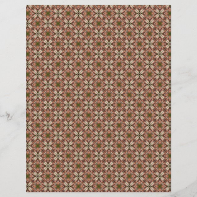 Feuille de papier cartonné marron (Devant)
