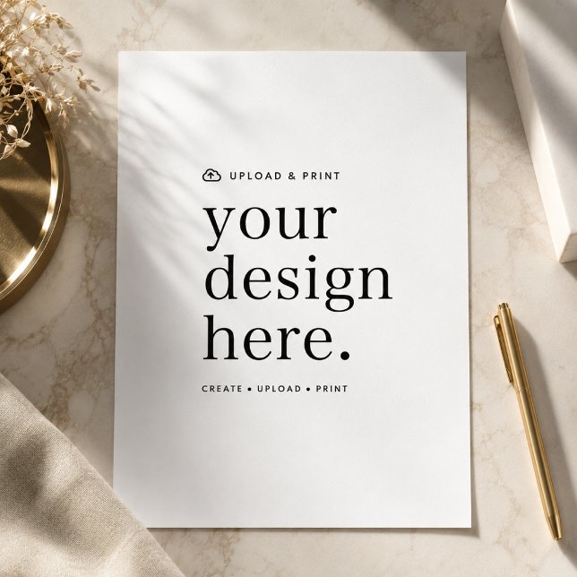 Feuille de papier | Importation de conception 8,5  (Totally custom stationery template with your unique style!)