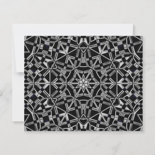 Feuille de papier mandala industriel (Devant)