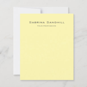 Feuille de papier minimaliste simple et élégant à 