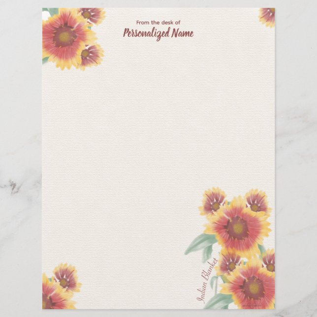 Feuille de papier sans doublure de couverture indi (Devant)
