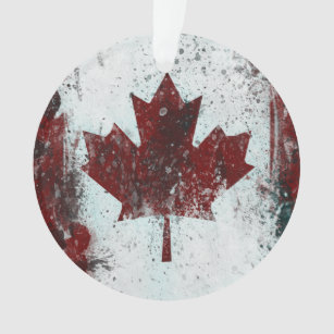 Feuille d'érable personnalisée du Canada