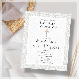 Feuille grise Invitation au budget de la premièr