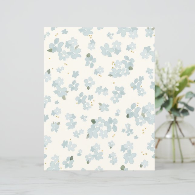 Feuille papier (Debout devant)