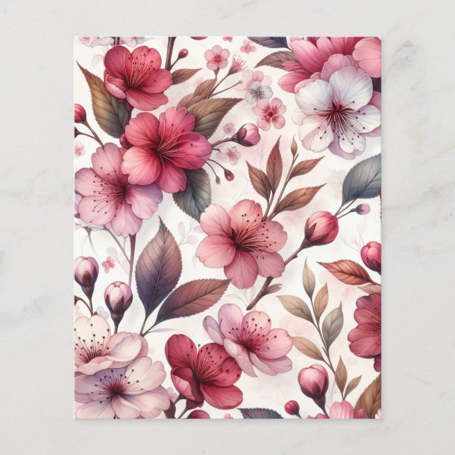 Feuille papier Cherry Blossom (Devant)