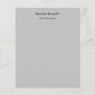 Feuille papier gris clair unique