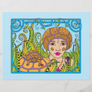 Feuille papier plat lente de 11 po x 8,5 po