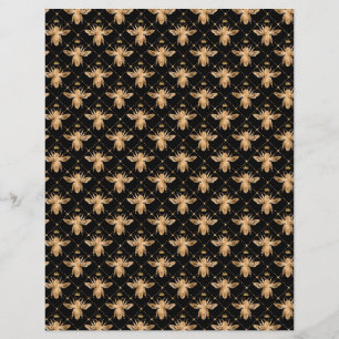 Feuille papier pour le rescapé d'abeille miel