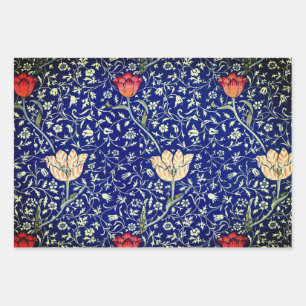 Feuille plat de papier enveloppant William Morris