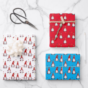 Feuille plate de papier d'emballage Gnomes Ensembl