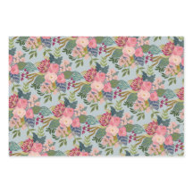 Feuille plate de papier d'enveloppement du salon d