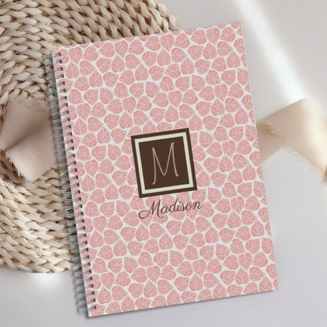 Feuille Rose Monogramme (Créateur téléchargé)