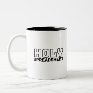 Feuille Saint-Tableur Mug de café à deux tons