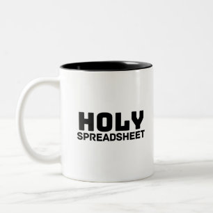 Feuille Saint-Tableur Mug de café à deux tons