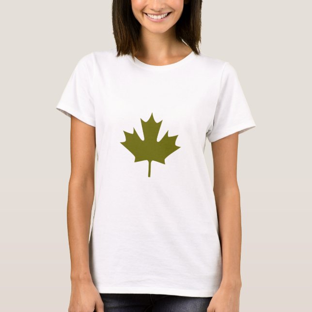 Feuille - T-shirt (Devant)