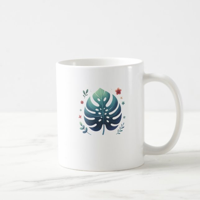 feuille verte pour les tasses (Droite)
