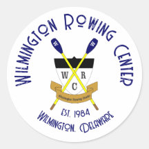 Feuille WRC de gros autocollants en papier rond -