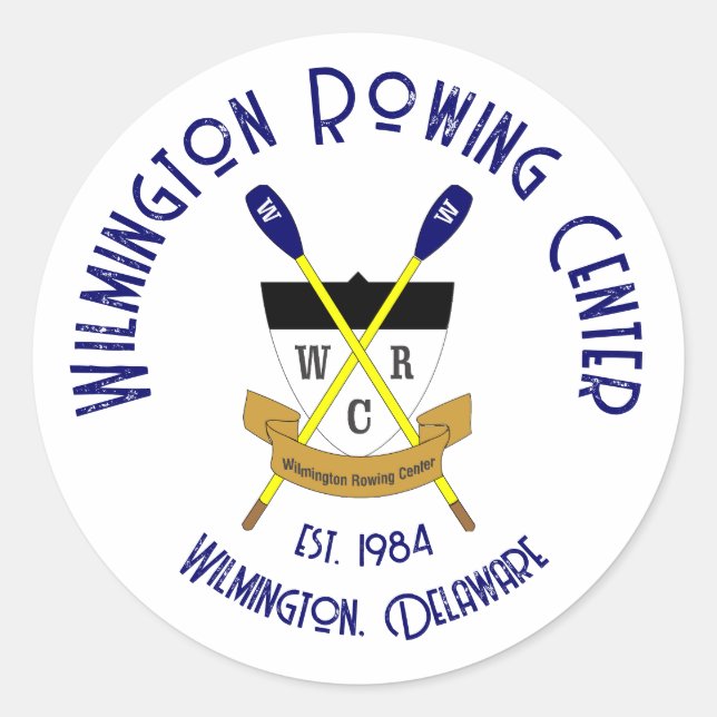 Feuille WRC de gros autocollants en papier rond -  (Devant)