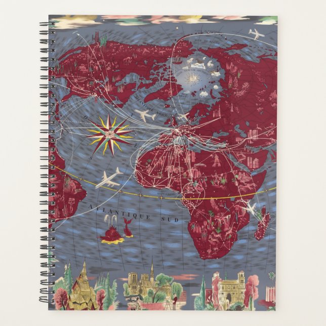 Feuilles 1 à 8 : Air France (Devant)