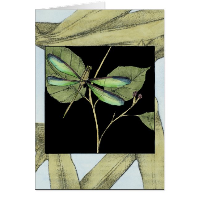 Feuilles à l'instigation de la libellule par Jenni (Devant)