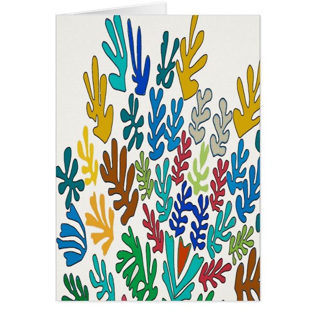 Feuilles Abstraits (Coeur) (Devant)