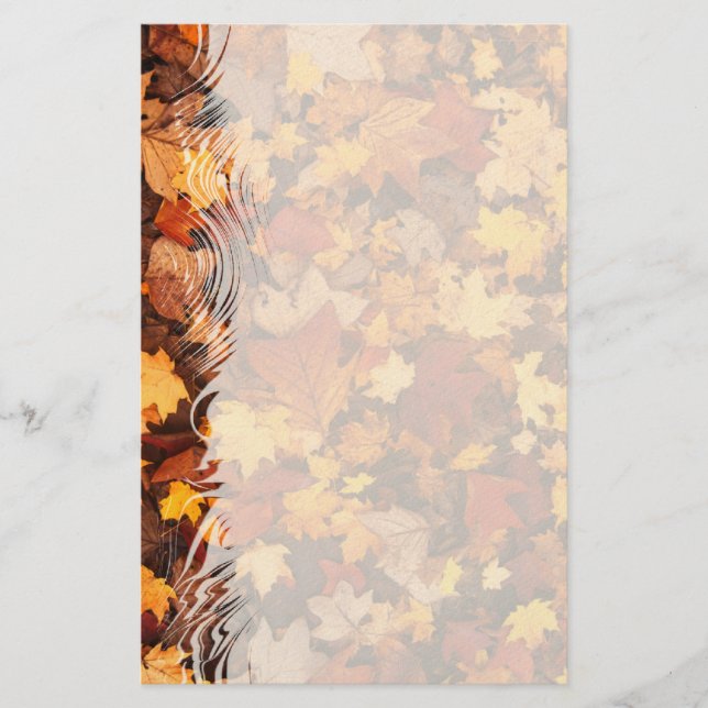 Feuilles Automne 6 Papeterie (Devant)