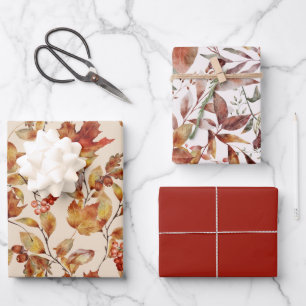 Feuilles Automne Rouge Or Brown