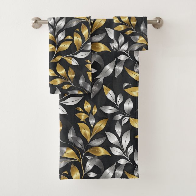 Feuilles d'argent et d'or (En situation)