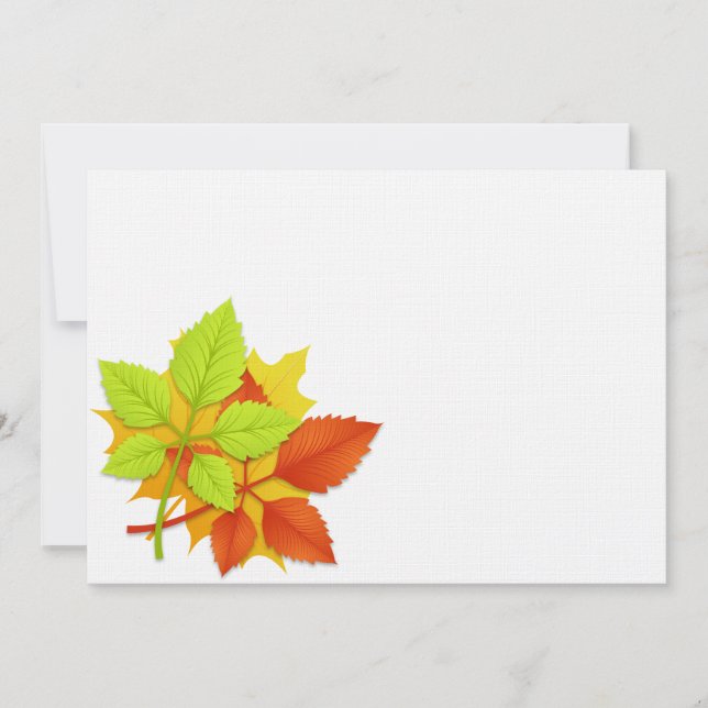 Feuilles d'automne (Devant)