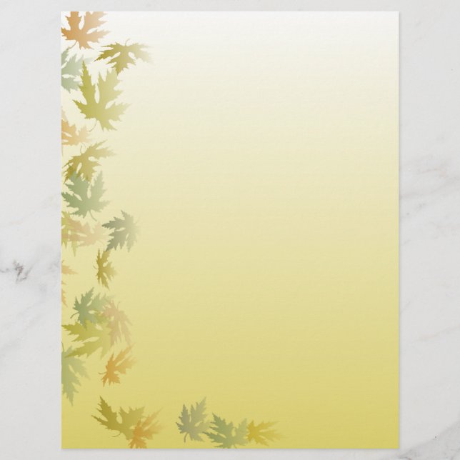 Feuilles d'automne (Devant)