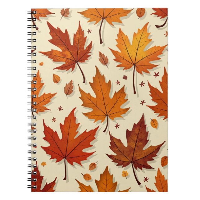 Feuilles d'automne Carnets (Devant)