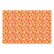 Feuilles d'automne éparpillées