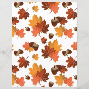Feuilles d'automne et Acorns